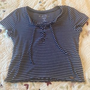Hollister striped shirt